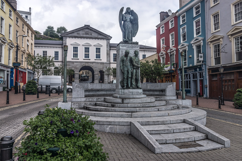 Cobh - Jerome Connor's Lusitania Peace Memorial Honours The Memory Of  Those Who Helped In The Rescue, Gave Aid & Hope To The Survivors  And Buried The Dead