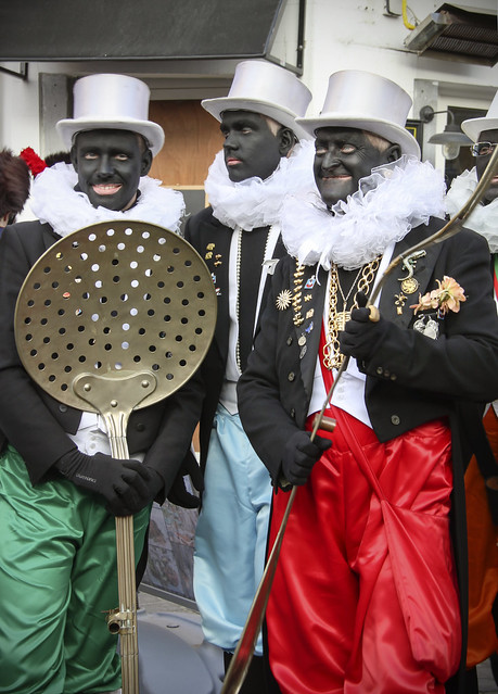 Charity fundraising parade - The Noirauds, Brussels