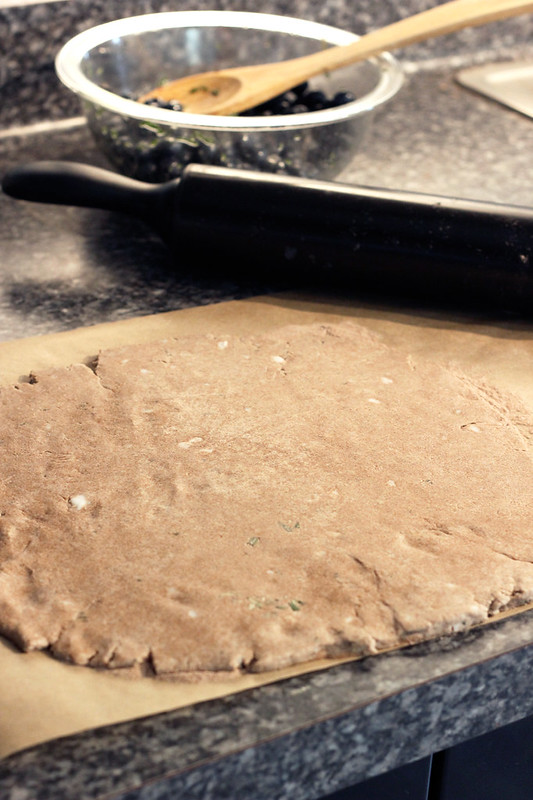 Blueberry Rosemary Multi-grain Galette