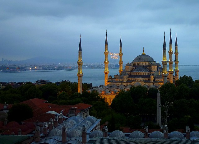 The Blue mosque in Istanbul, Turkey