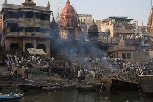 Varanasi Ghat, Uttarpradesh, India