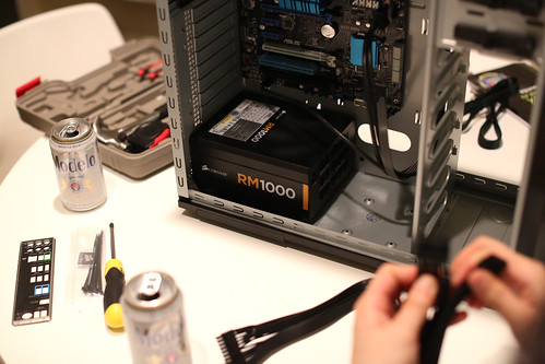 Mining Rig | Brent and I assembling our mining rig with two … | Flickr