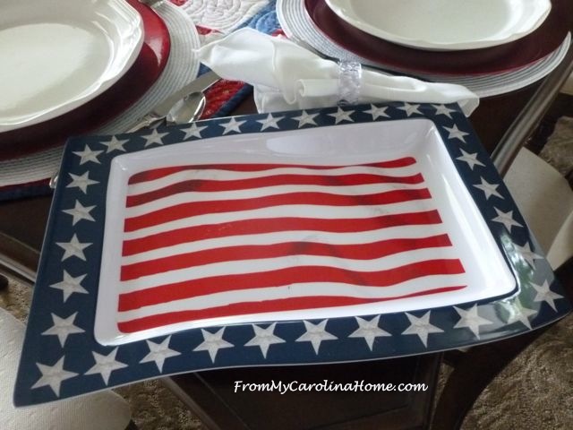 Patriotic Tablescape 2016 ~ From My Carolina Home
