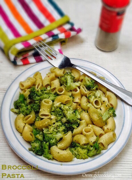 Broccoli Pasta Recipe for Babies, Toddlers and Kids3