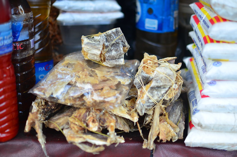 Norwegian stockfish in Nigerian meals