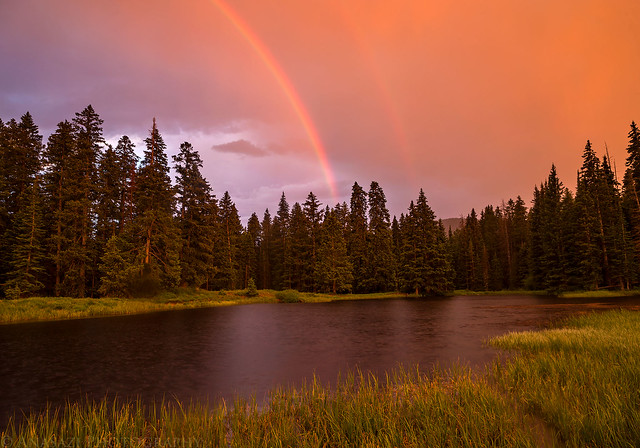 Medicine Lake Rainbow