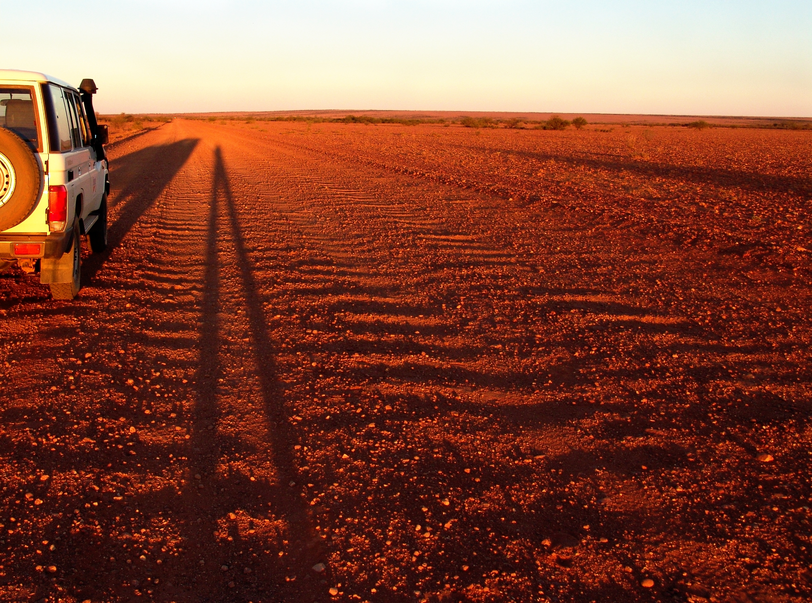 Outback selfie (Oodnadatta Track, South Australia)