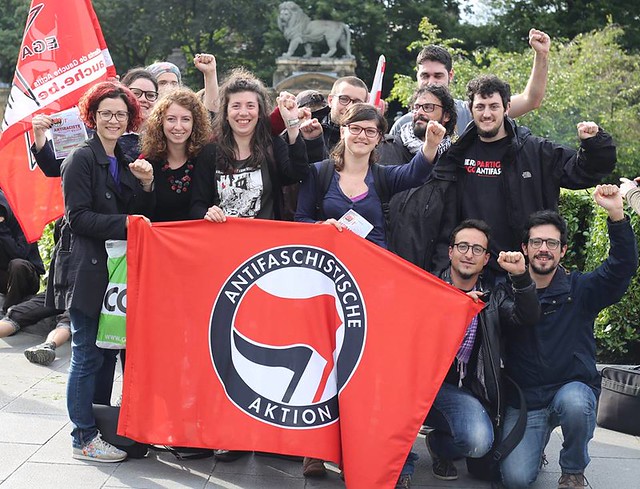 Mobilisation antifasciste à Bruxelles