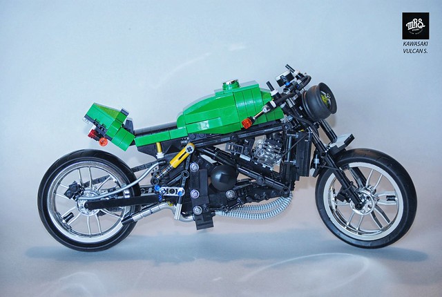 MOC] Custom Kawasaki Vulcan S from MRS Oficina - LEGO Technic