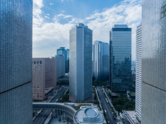 The scenery from the Shinjuku NS building north side opening 1