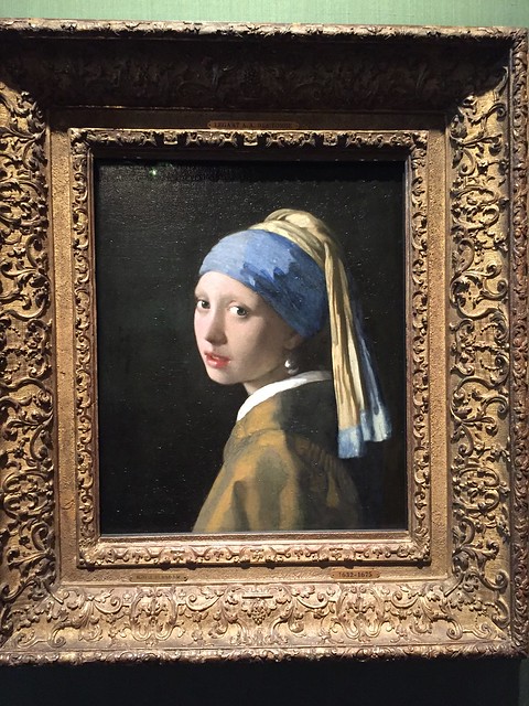 Girl with a Pearl Earring by 17th century Dutch painter Johannes Vermeer