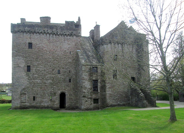 Huntingtower from north