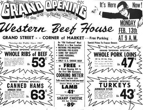 Western beef House early 1950s Albany NY | AlbanyGroup Archive | Flickr