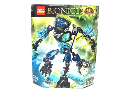 71314 109 pcs Storm Beast Building Block Bionicle Storm Beast 