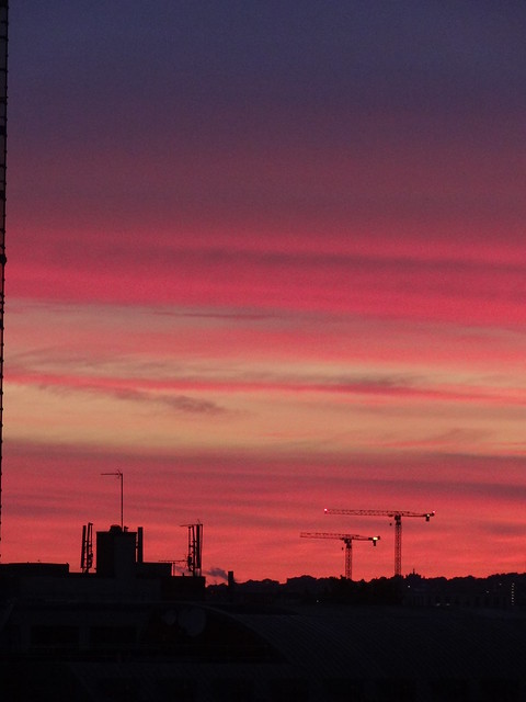 Barbican sunset