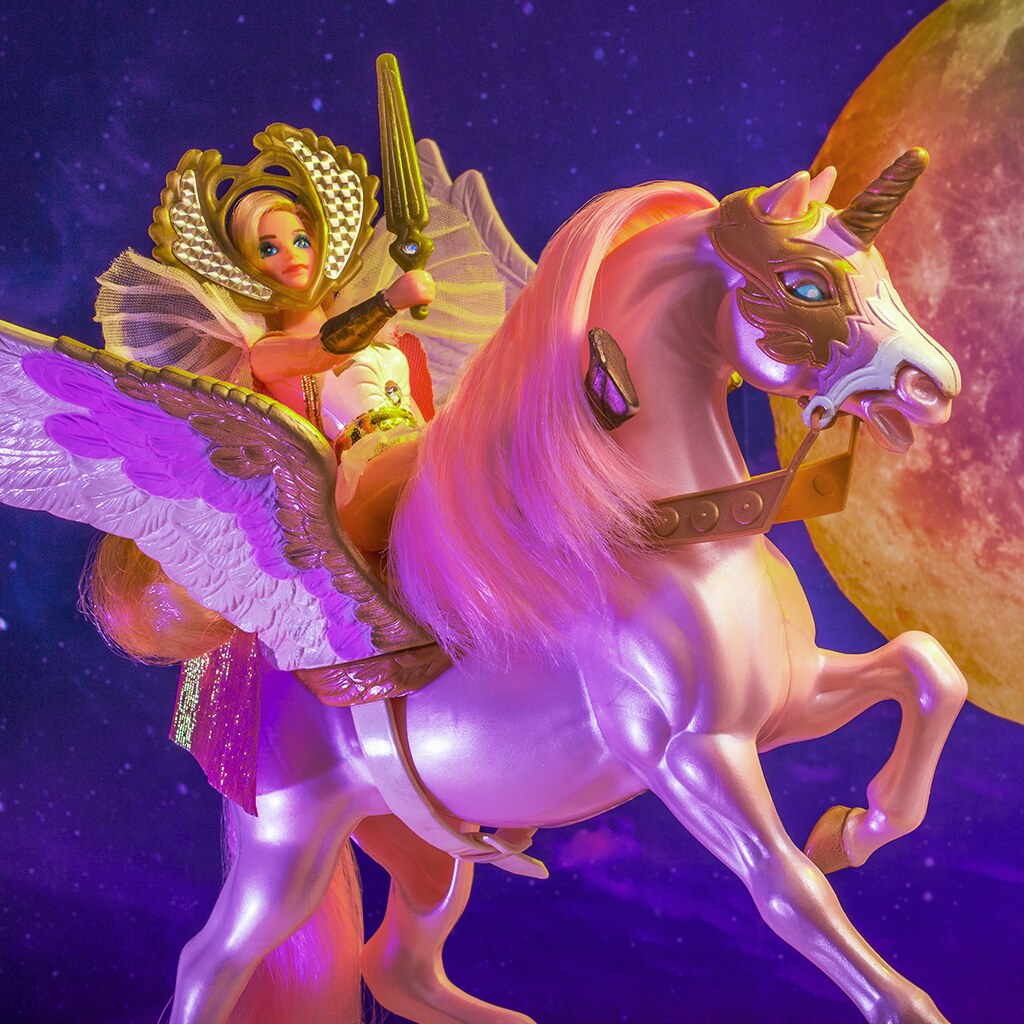 45. She-Ra, Princess of Power and Her Horse Swift Wind.