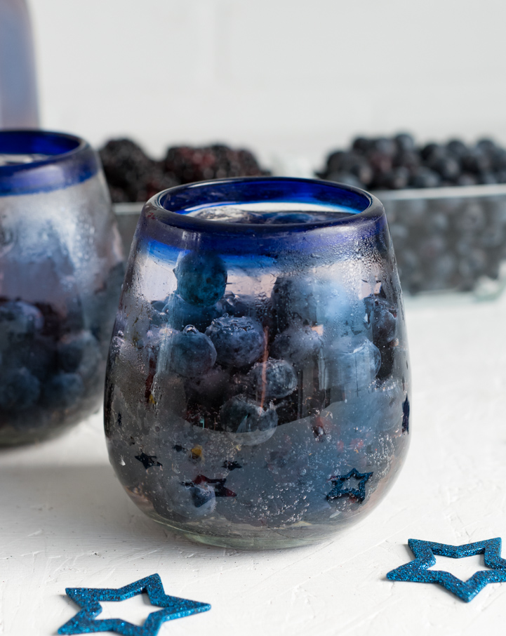 Red, White and Blue Sangrias www.pineappleandcoconut.com #ad #worldmarkettribe #fourthofjuly #discover