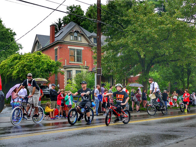 SPUN Bicycles at Northside Parade