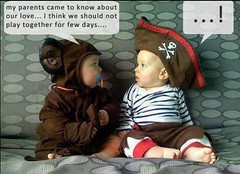 Parents Know About Our Love Funny Cute Baby Couple Images With Quotes By Juliamarshall