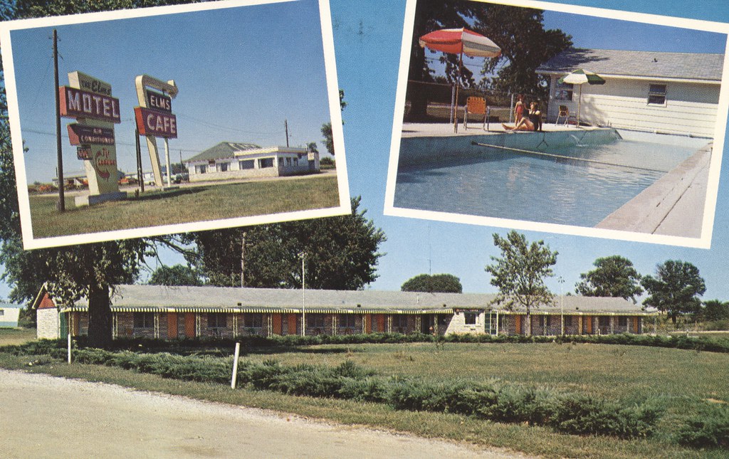 The Elms Motel & Cafe - Greenville, Illinois