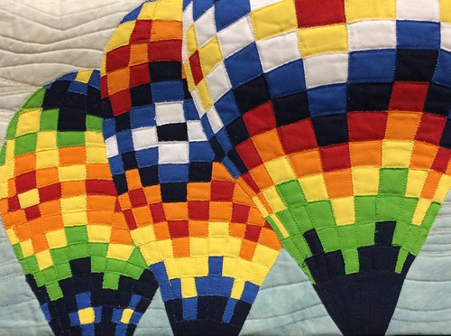 Aloft over Napa~Quilt by Sonja Campbell
