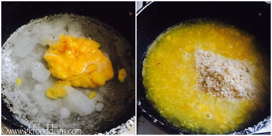 Mango Sheera Recipe for Babies, Toddlers and Kids - step 4