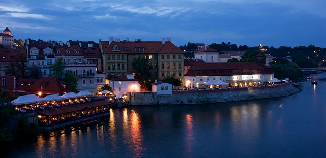 An evening in Prague