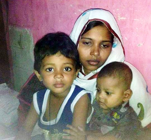 Widow of late Mohammed Ayyub killed by the Cow Terrorists