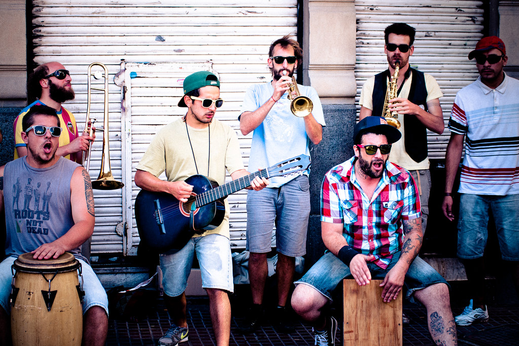 Street Band in San Telmo