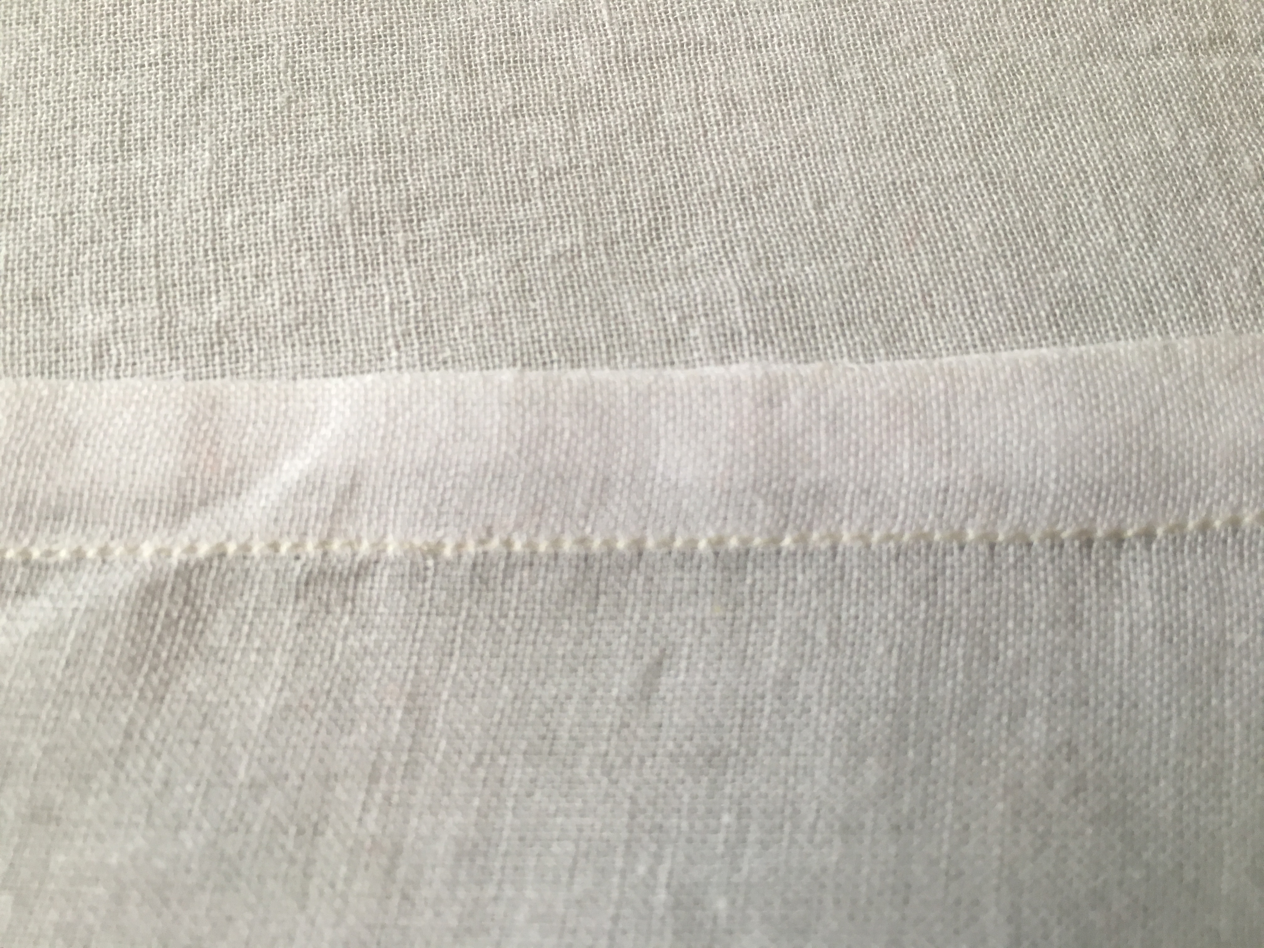 Making french seams the quick and lazy way