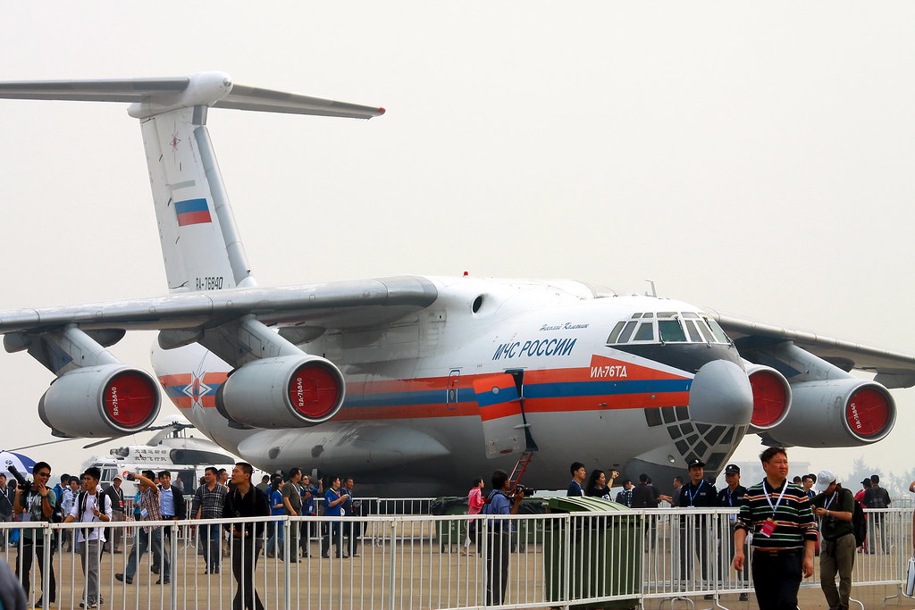 RA-76840 MChS Rossii - Russia Ministry for Emergency Situations Ilyushin Il-76TD