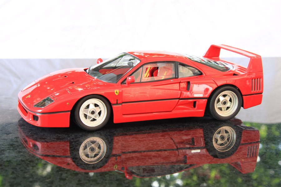 Hot Wheels Elite 1:18 Ferrari F40 (red) - Ferrari - DiecastXchange ...