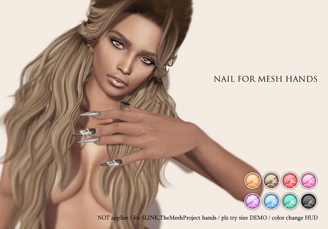 NAIL for MESH HANDS