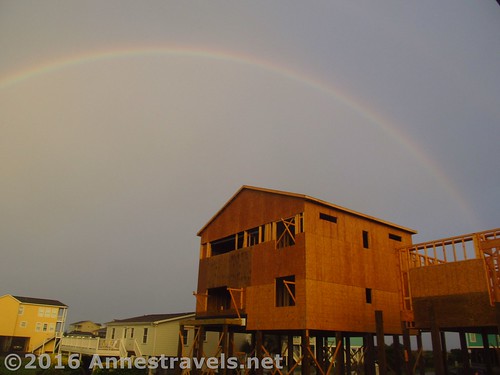 Rainbow at Holden Beach, North Carolina