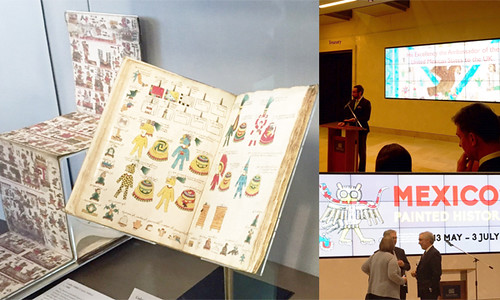 Exhibición y conferencias de códices prehispánicos en Oxford