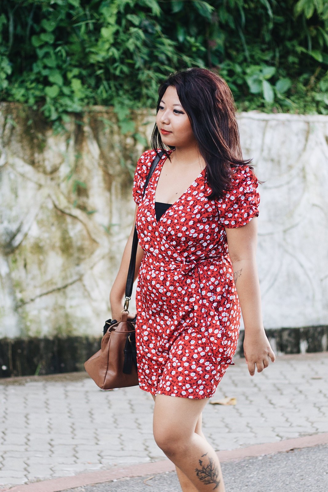 Selestyme by Chayanika Rabha Fashion blogger wearing Floral print dress via Flipkart Summer Fashion