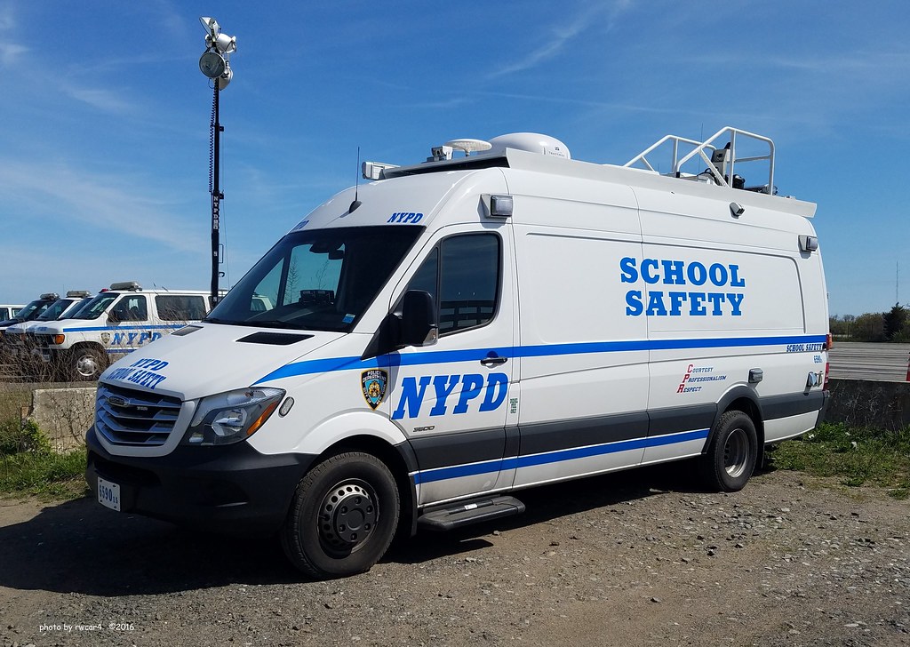 Image result for images of nypd school safety vans