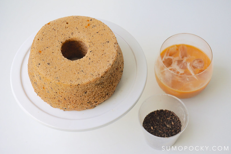 Thai Milk Tea Chiffon Cake