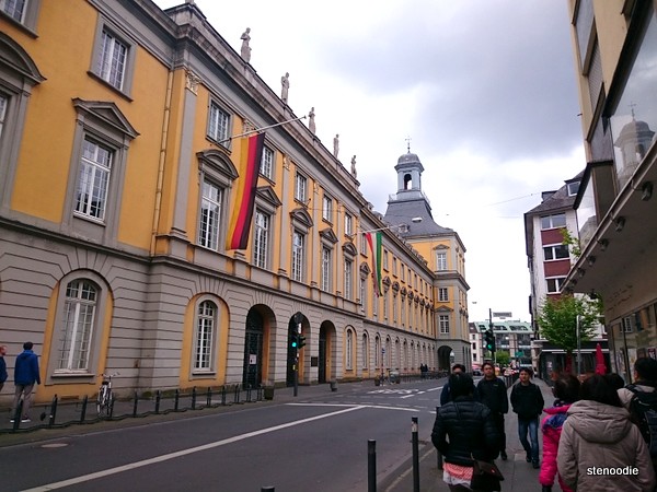 Backside of the University of Bonn