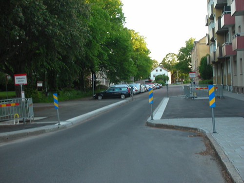 Traffic Calming next to a School in Gavle