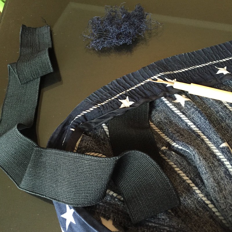 Stars and Stripes Skirt - In Progress