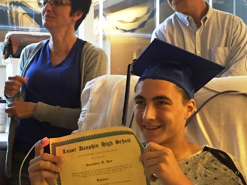 Patient 'attends' high school graduation - Penn State Health Milton S. Hershey Medical Center