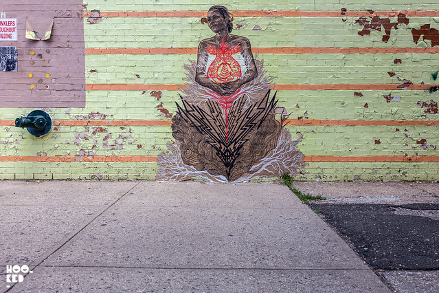 Stunning new Wheatpaste works by Brooklyn Street Artist Swoon