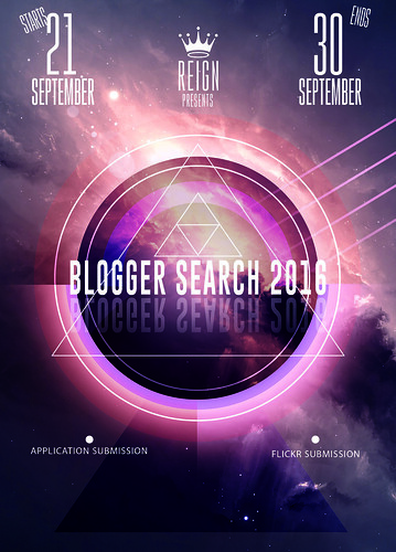 REIGN BLOGGER SEARCH 2016
