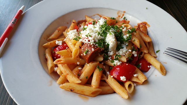 2016-Sep-20 - Basil Pasta Bar (davie) - Penne Arrabiata