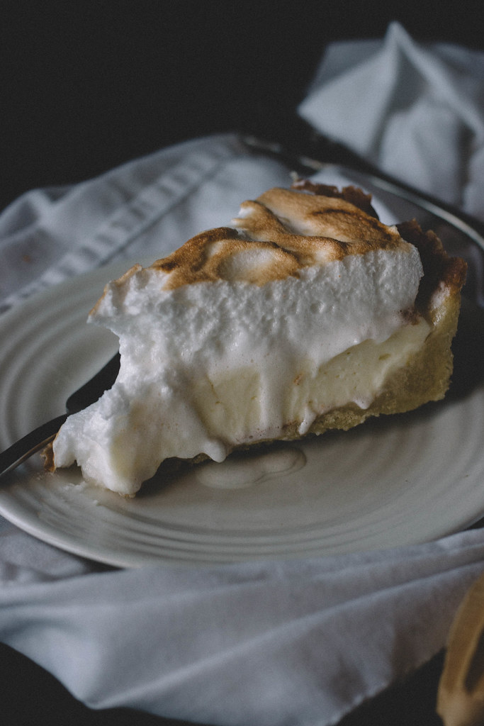 Deep Dish Lemon Meringue Cream Pie