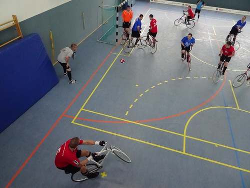 5-a-side cycle ball in Baunatal
