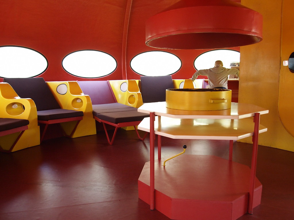 July 26, Futuro interior | Futuro house from the inside. | Flickr