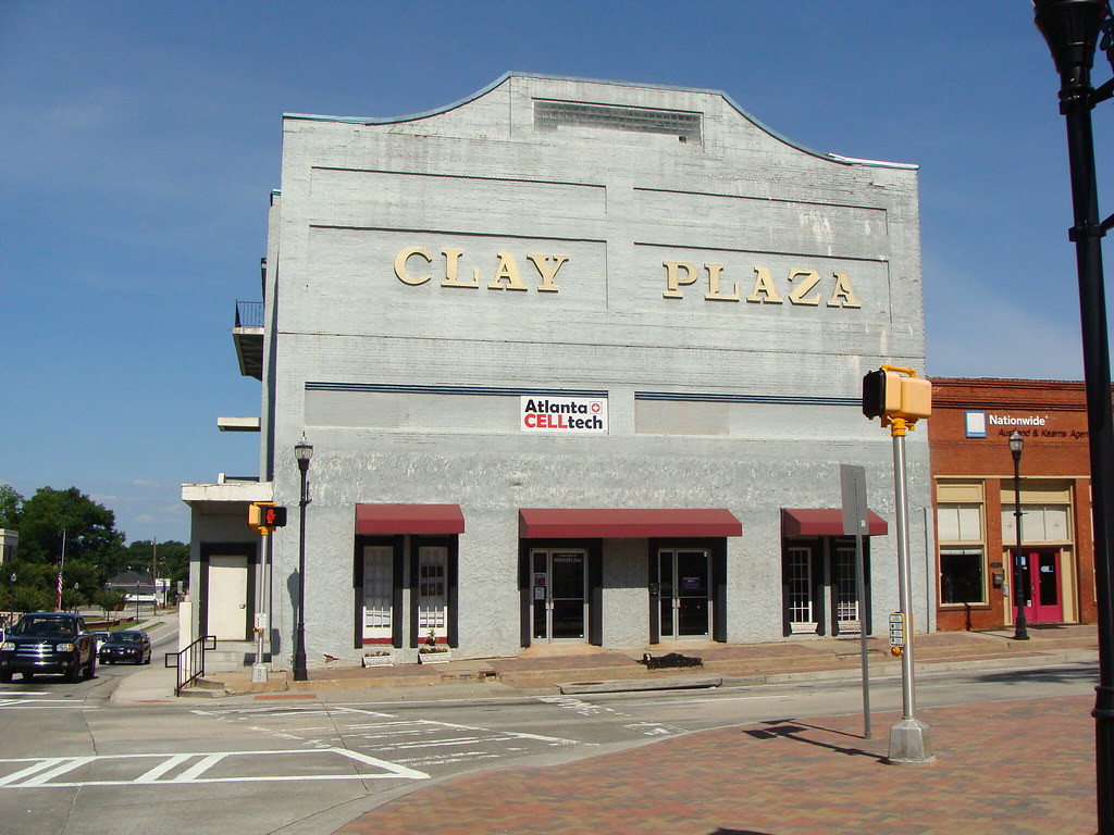 Clay Plaza---The Movie House (McDonough, Ga.) | Mr. E.P. Cla… | Flickr