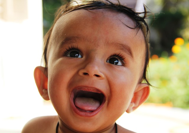 Baby Namish Laughing "Hey I have no teeth :)" | Flickr ...